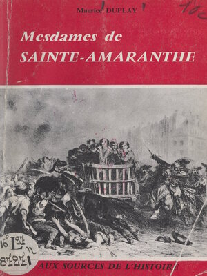 cover image of Mesdames de Sainte-Amaranthe